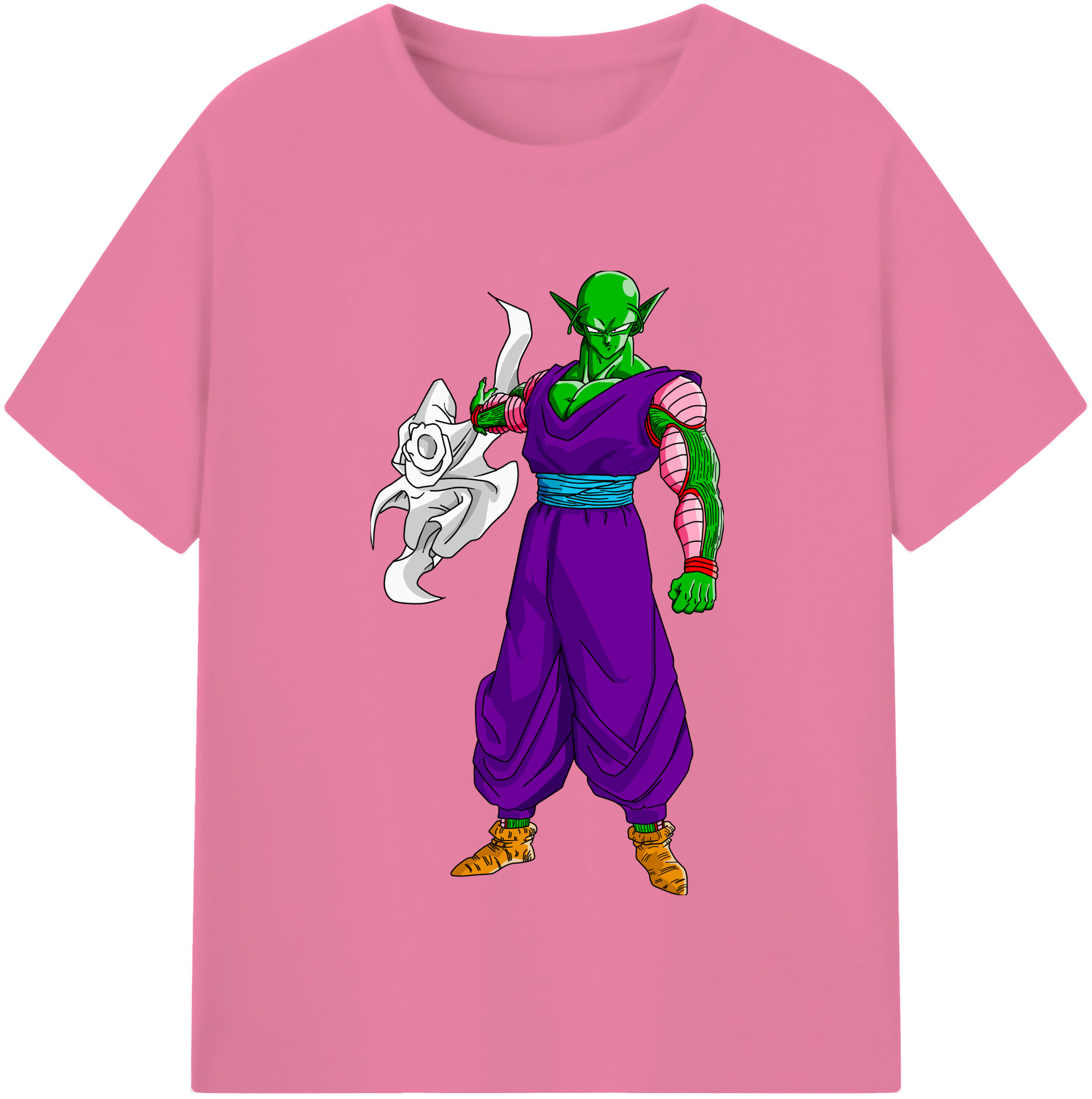 （画像用） ドラゴンボール ピッコロ DRAGON BALL Piccolo 綿100％半袖Tシャツ（フロントプリント）